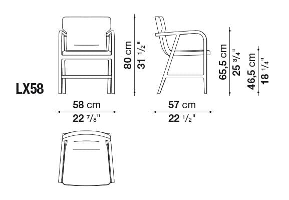 Fulgens Chair | Maxalto | JANGEORGe Interior Design