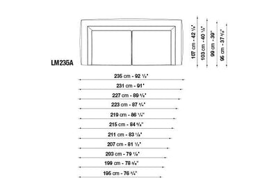 Lucrezia "To Size" Sofa | Maxalto | JANGEORGe Interior Design