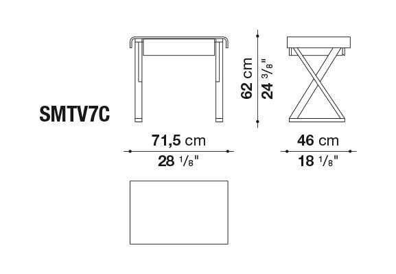 Sidus Small Table | Maxalto | JANGEORGe Interior Design