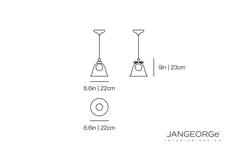 Bell Lamp Suspension Lamp | Moooi | JANGEORGe Interior Design