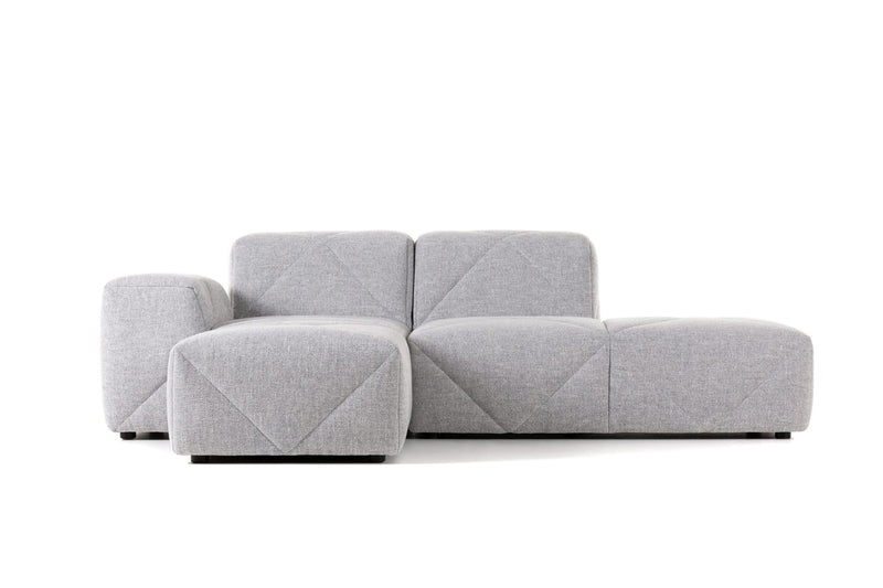 BFF Sofa Configuration MIA01 in Vesper Silver Upholstery | Moooi | JANGEORGe Interior Design
