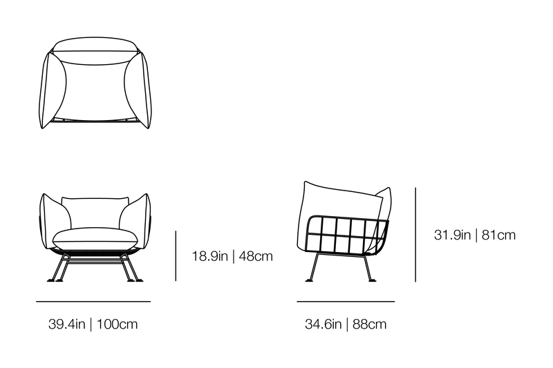Nest Chair Cushion Set | Moooi | JANGEORGe Interior Design