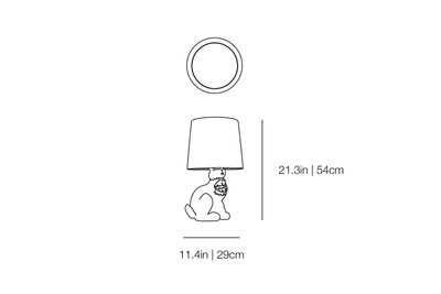 Rabbit Lamp Table Lamp, Base | Moooi | JANGEORGe Interior Design