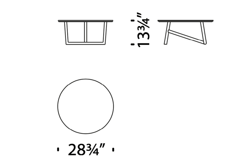 Klara Low Table | Moroso | JANGEORGe Interior Design