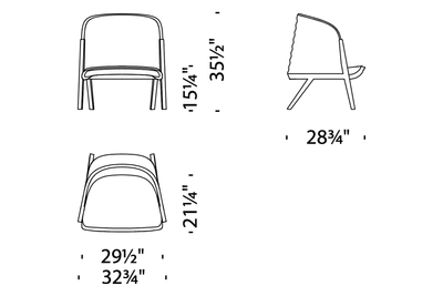 Mafalda Small Armchair | Moroso | JANGEORGe Interior Design