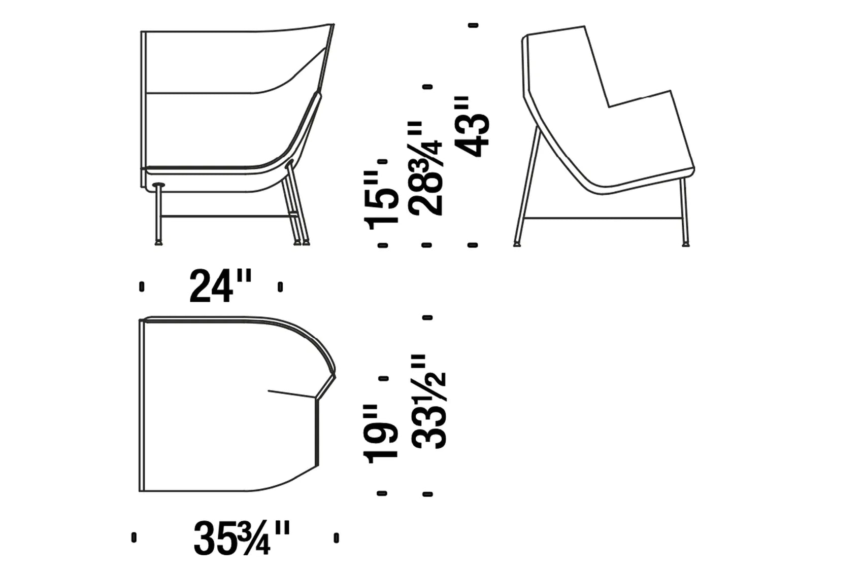 Paper Planes Armchair | Moroso | JANGEORGe Interior Design
