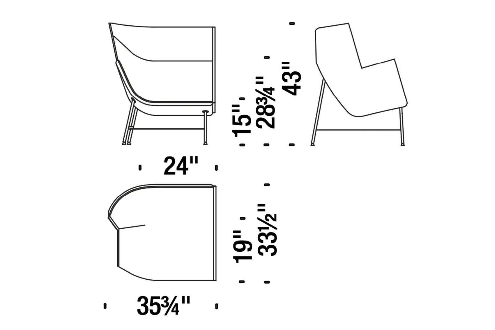 Paper Planes Armchair | Moroso | JANGEORGe Interior Design