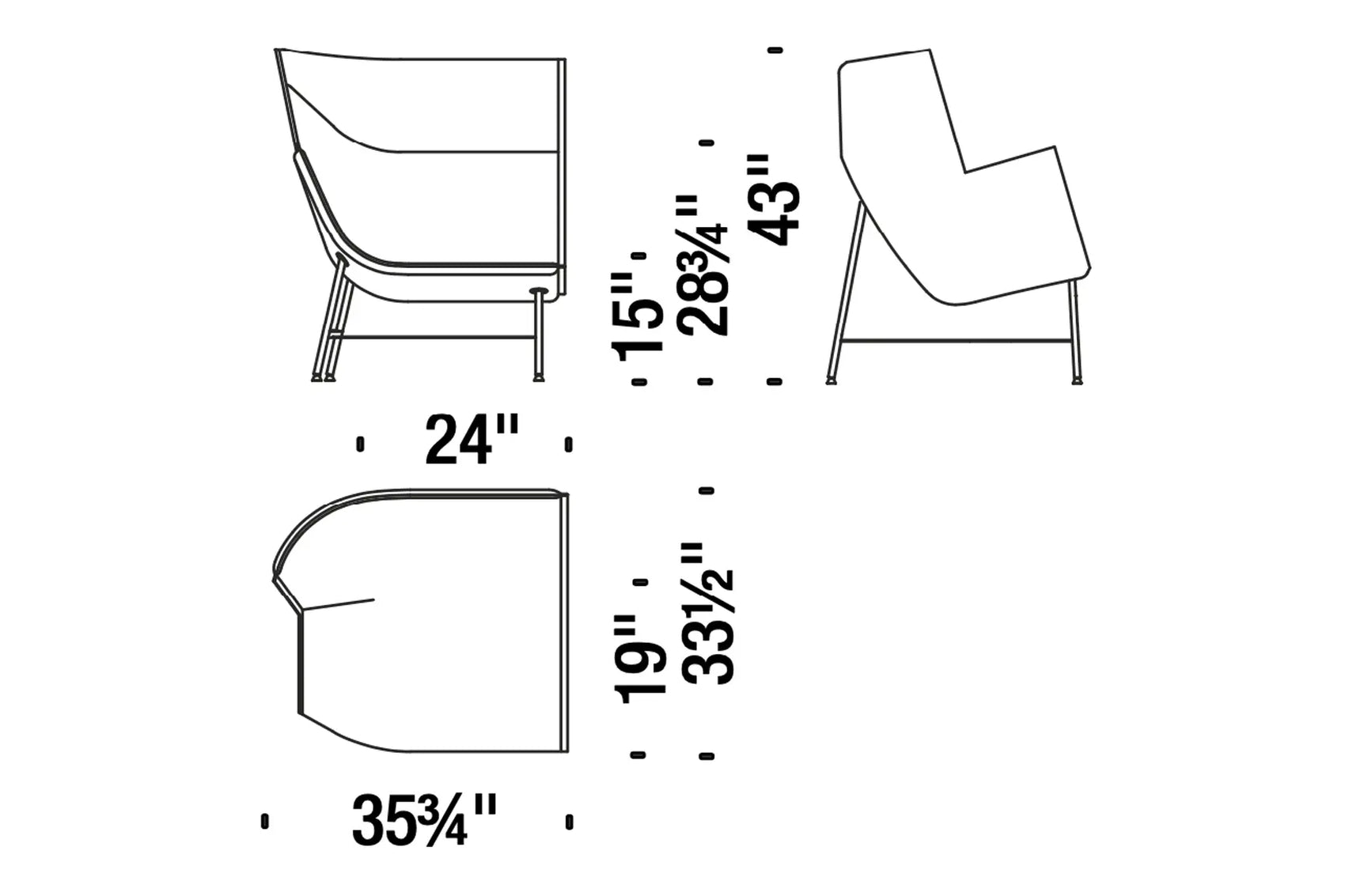 Paper Planes Armchair | Moroso | JANGEORGe Interior Design