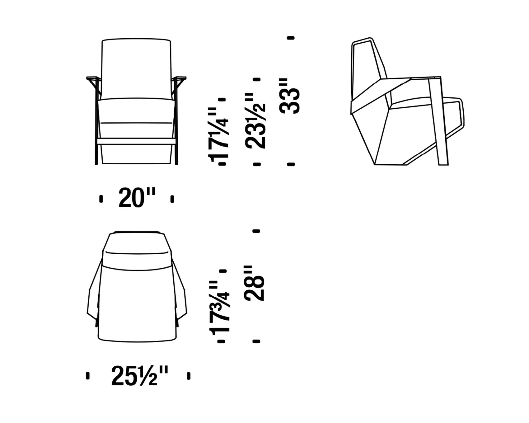 Silver Lake Armchair | Moroso | JANGEORGe Interior Design