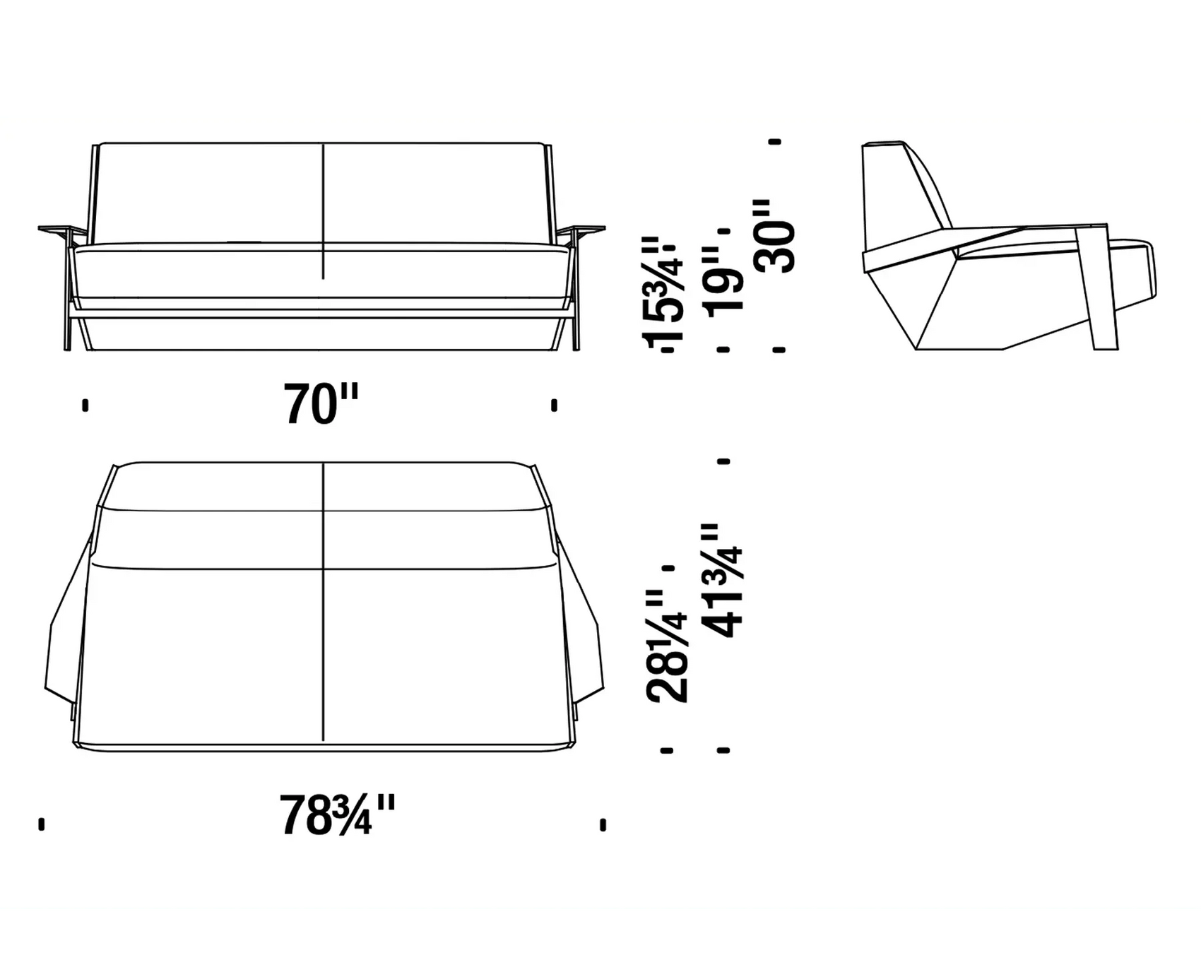 Silver Lake Sofa | Moroso | JANGEORGe Interior Design