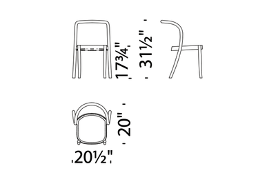 St. Mark Chair | Moroso | JANGEORGe Interior Design