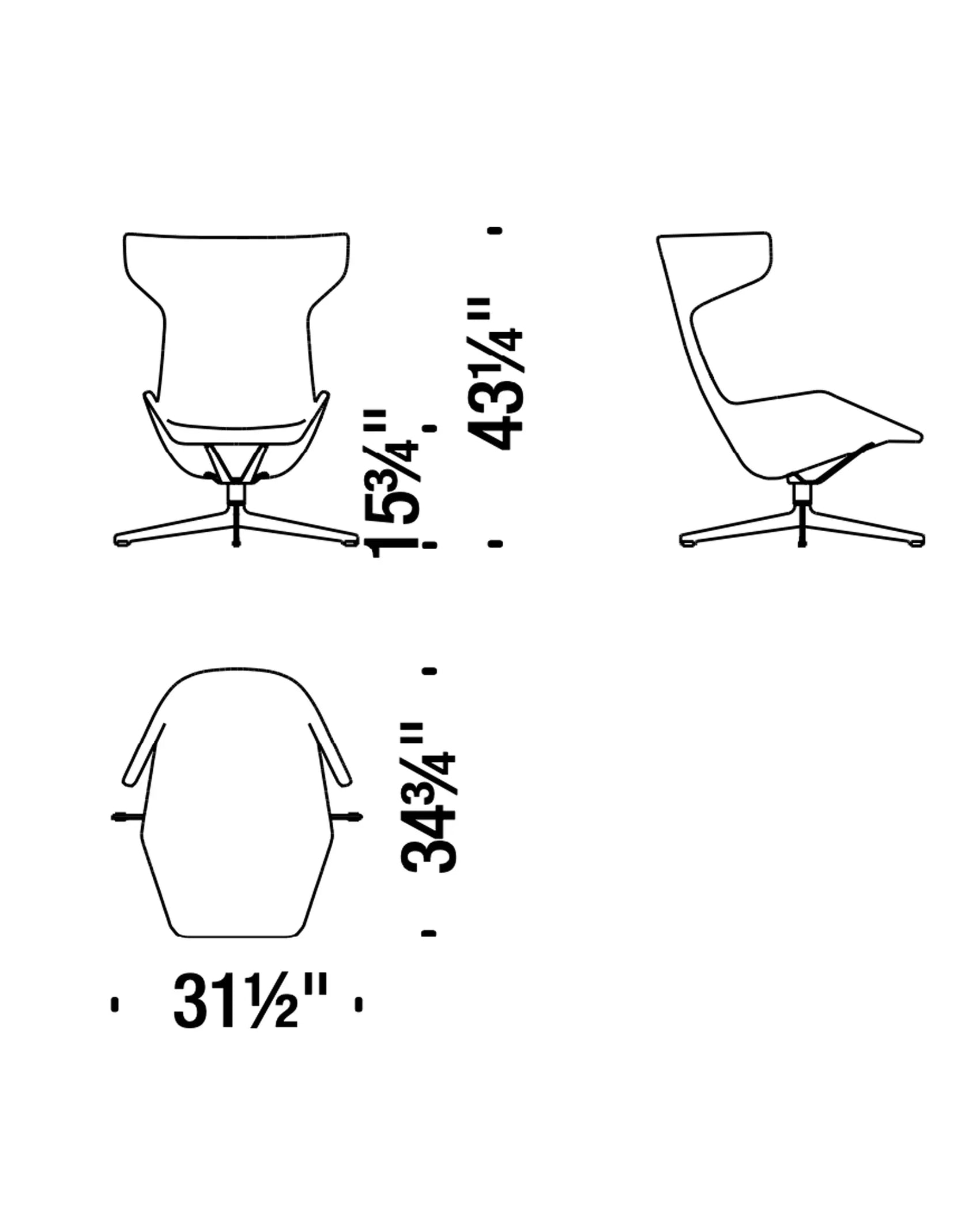 Take a Line for a Walk Armchair | Moroso | JANGEORGe Interior Design