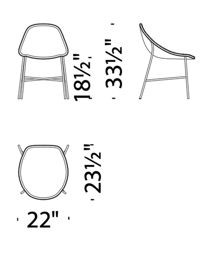 Tia Maria Chair | Moroso | JANGEORGe Interior Design
