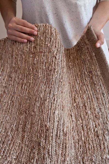 Knitted 100% Handspun Jute Rug | Nanimarquina | JANGEORGe Interior Design