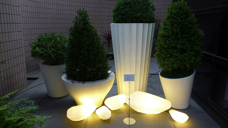 Stones 215 - Outdoor Floor Lamp | Oluce | JANGEORGe Interior Design