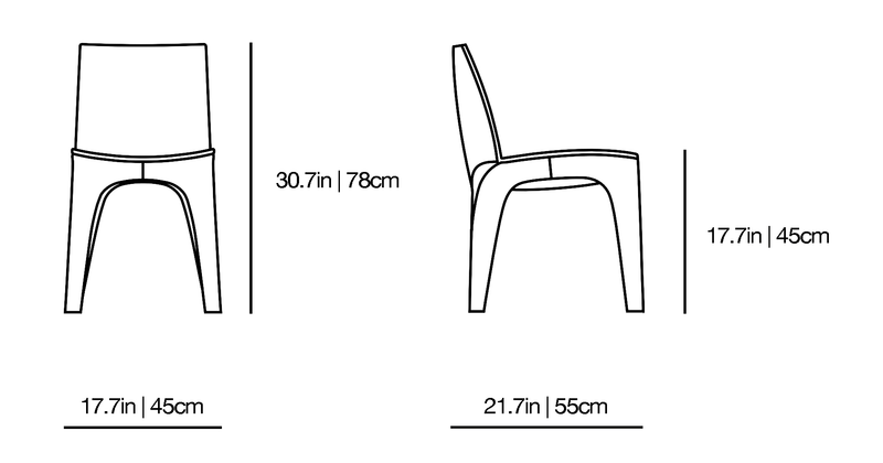 BB - Chair | Poliform | JANGEORGe Interior Design