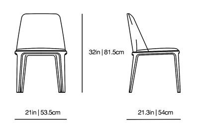 Grace - Chair | Poliform | JANGEORGe Interior Design