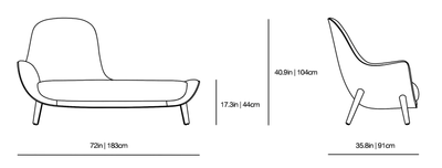 Mad - Chaise Longue | Poliform | JANGEORGe Interior Design