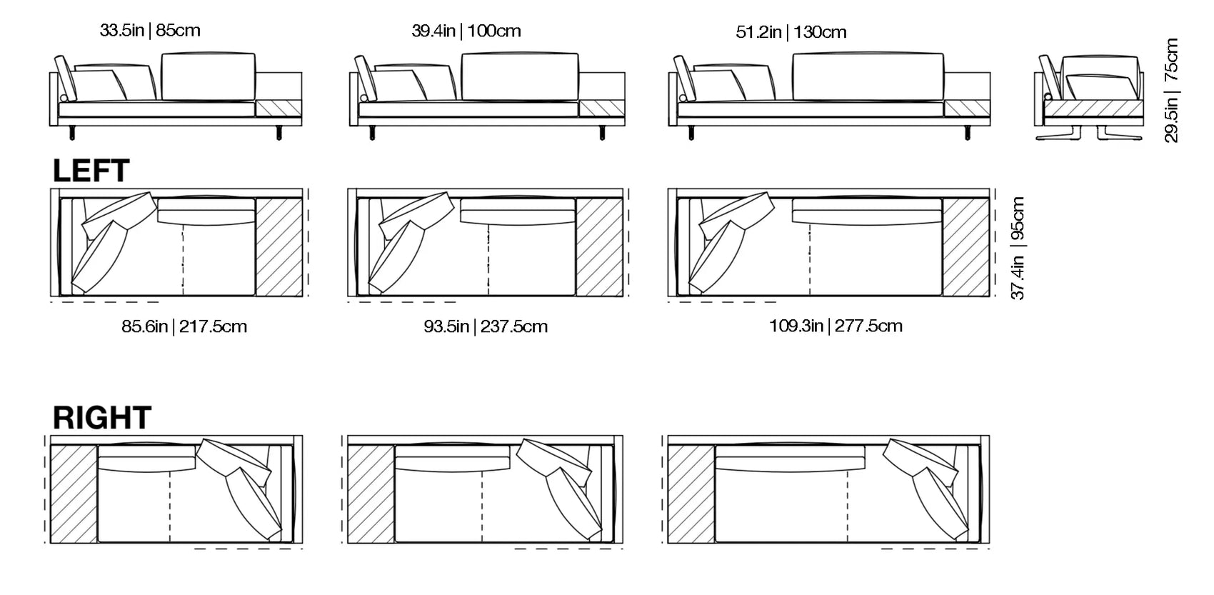 Mondrian - Sofa | Poliform | JANGEORGe Interior Design