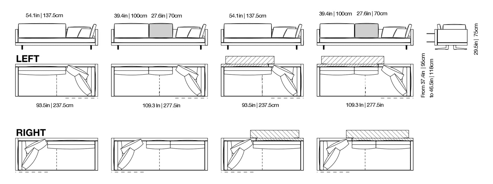 Mondrian - Sofa | Poliform | JANGEORGe Interior Design