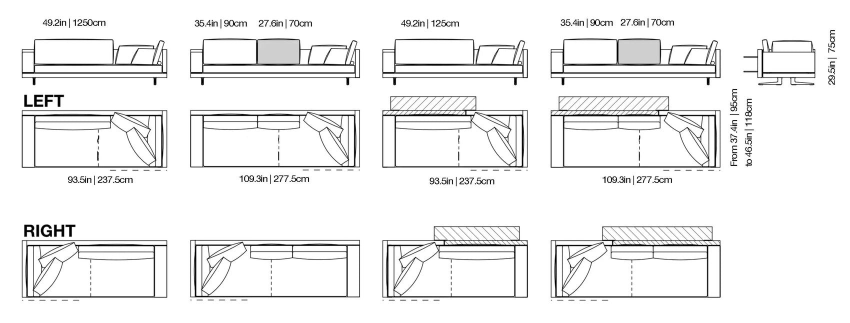 Mondrian - Sofa | Poliform | JANGEORGe Interior Design