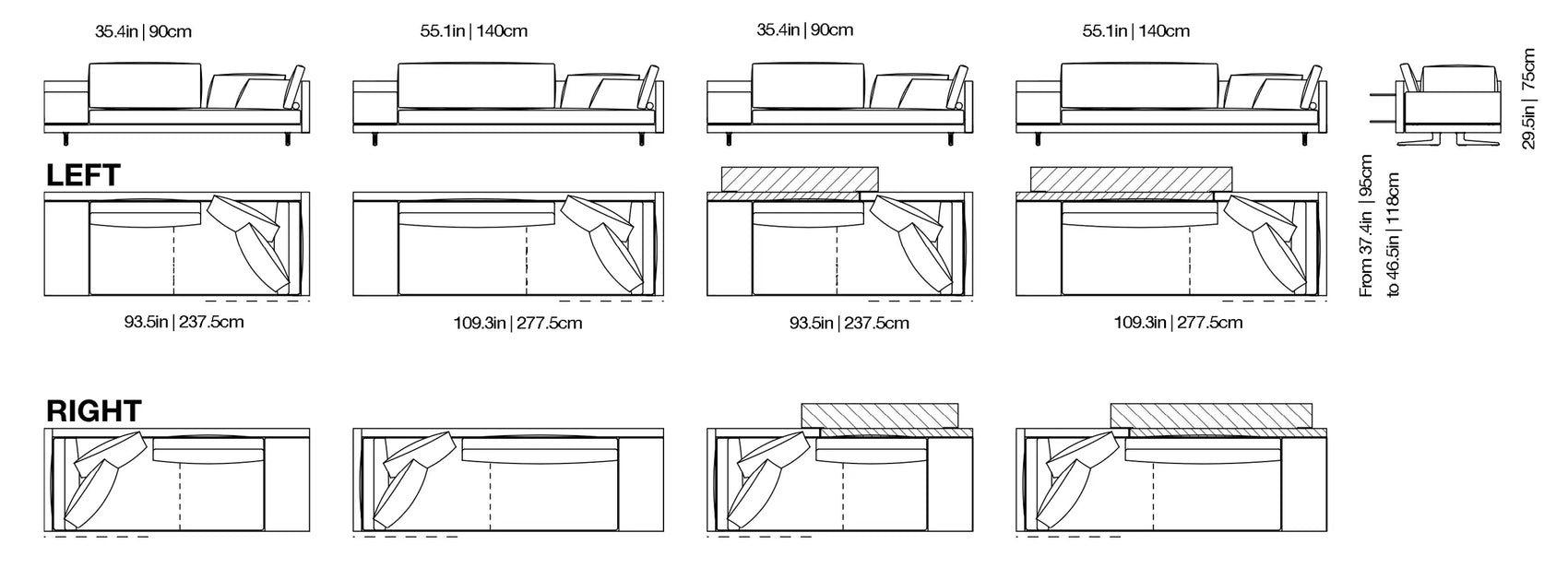 Mondrian - Sofa | Poliform | JANGEORGe Interior Design