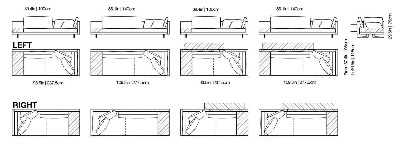 Mondrian - Sofa | Poliform | JANGEORGe Interior Design