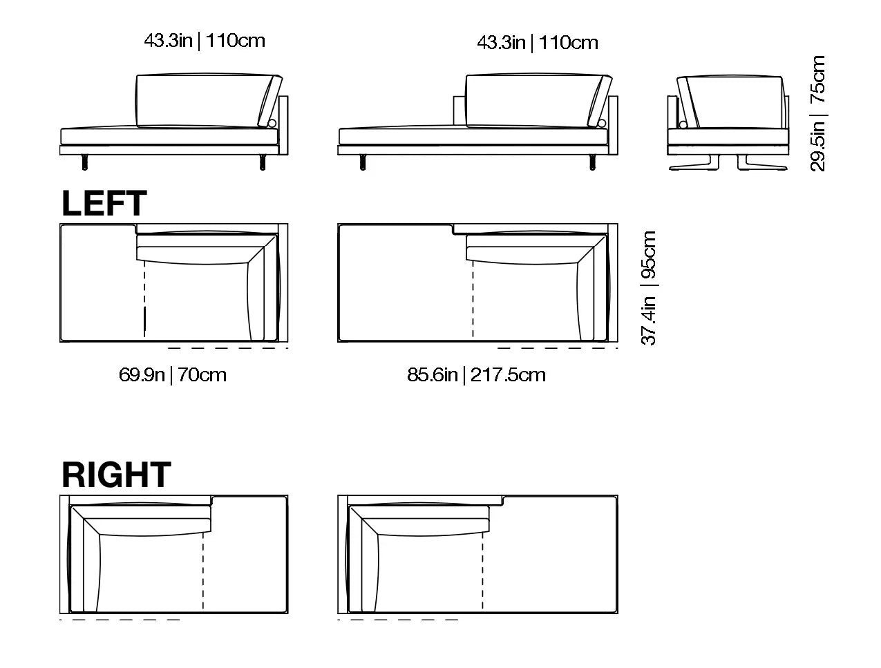 Mondrian - Sofa | Poliform | JANGEORGe Interior Design