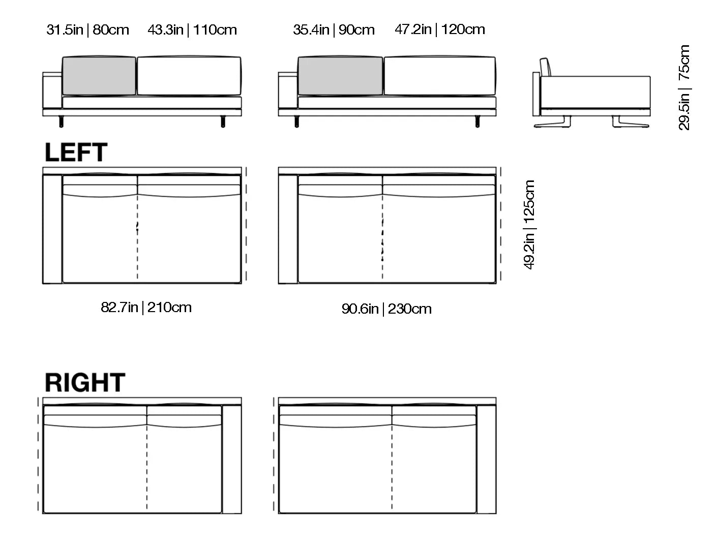 Mondrian - Sofa | Poliform | JANGEORGe Interior Design