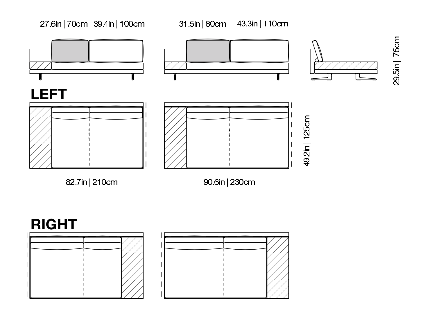 Mondrian - Sofa | Poliform | JANGEORGe Interior Design
