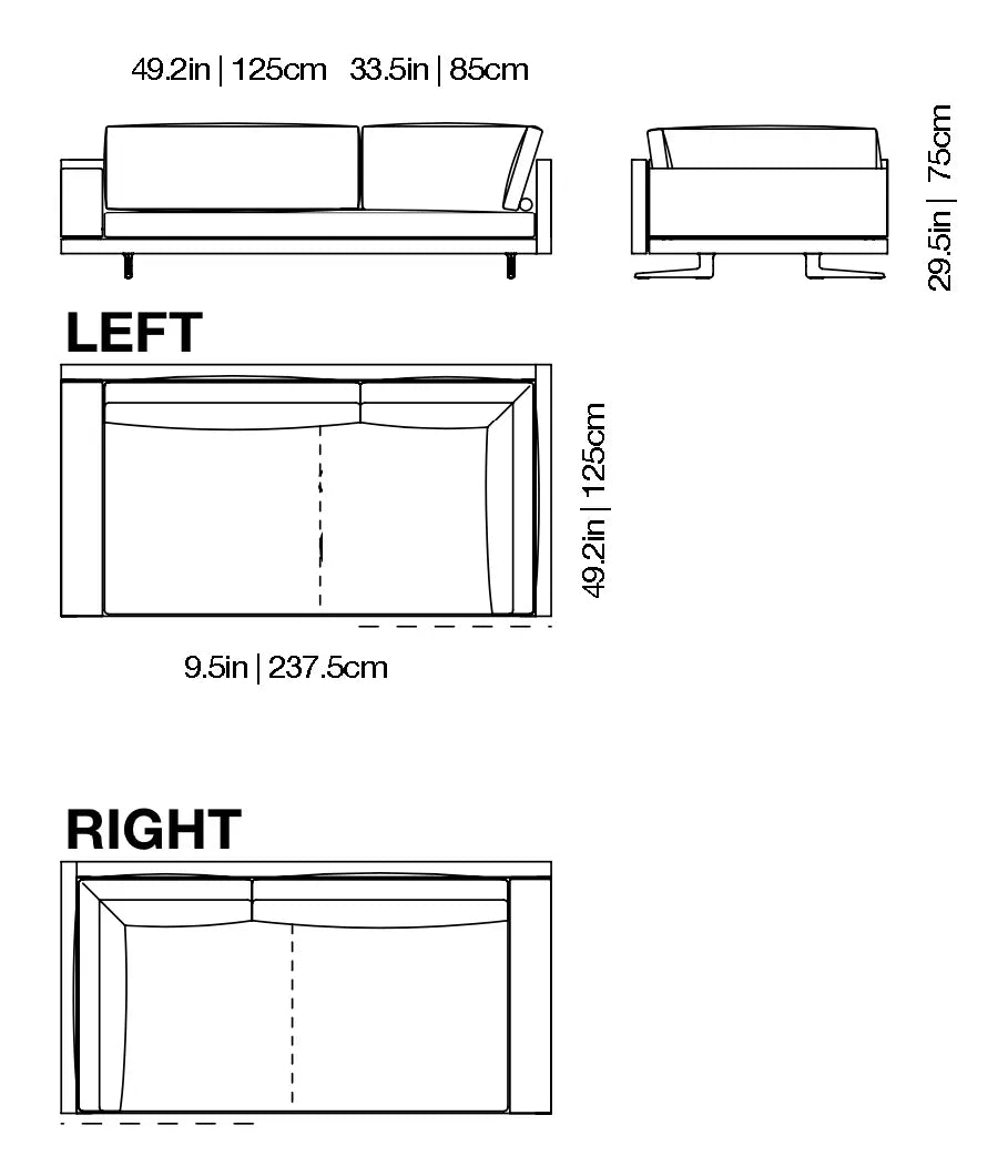 Mondrian - Sofa | Poliform | JANGEORGe Interior Design