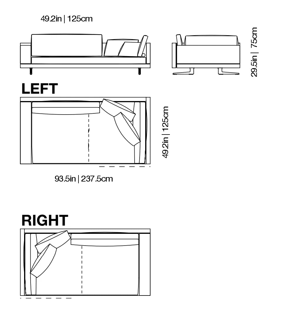 Mondrian - Sofa | Poliform | JANGEORGe Interior Design