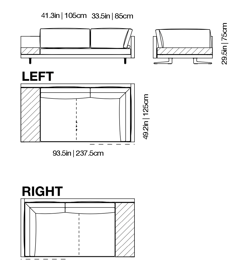 Mondrian - Sofa | Poliform | JANGEORGe Interior Design