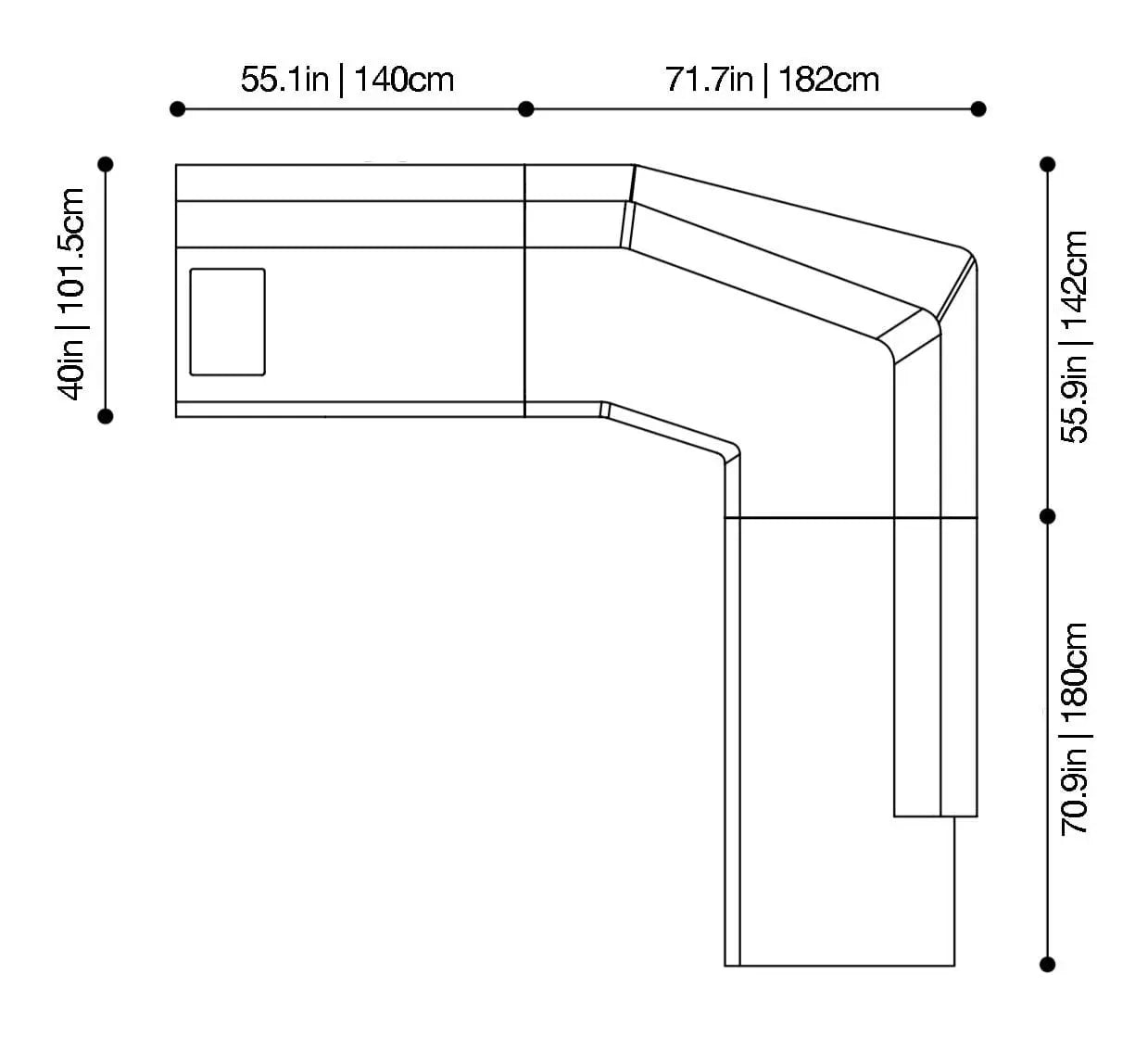 Sydney - Sofa | Poliform | JANGEORGe Interior Design