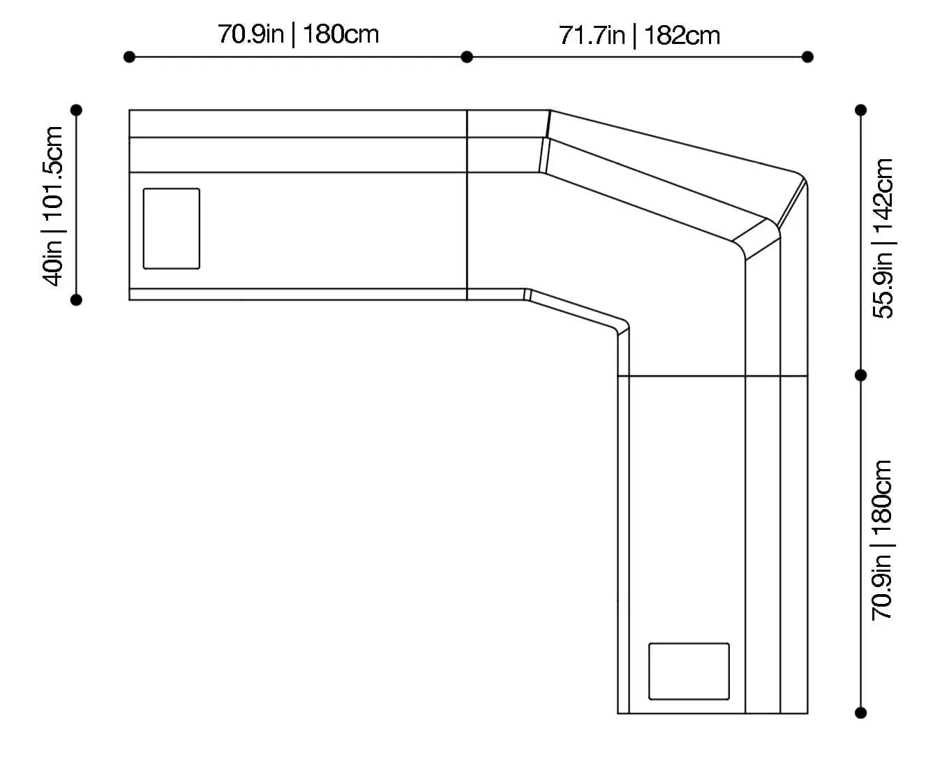 Sydney - Sofa | Poliform | JANGEORGe Interior Design