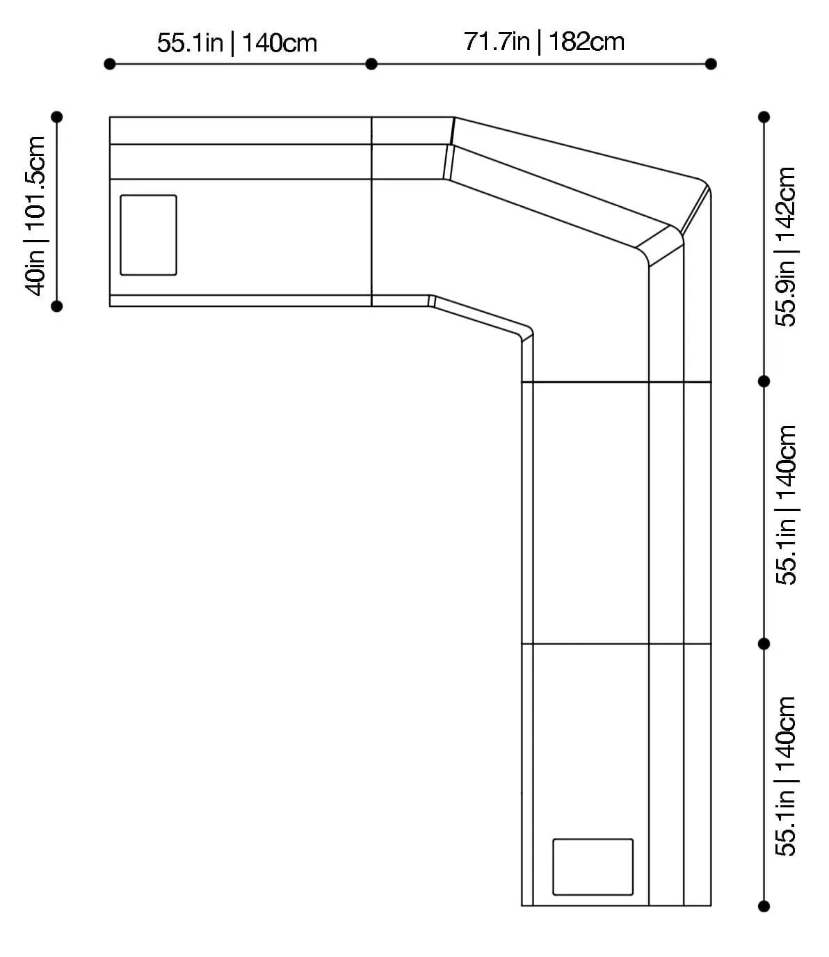 Sydney - Sofa | Poliform | JANGEORGe Interior Design