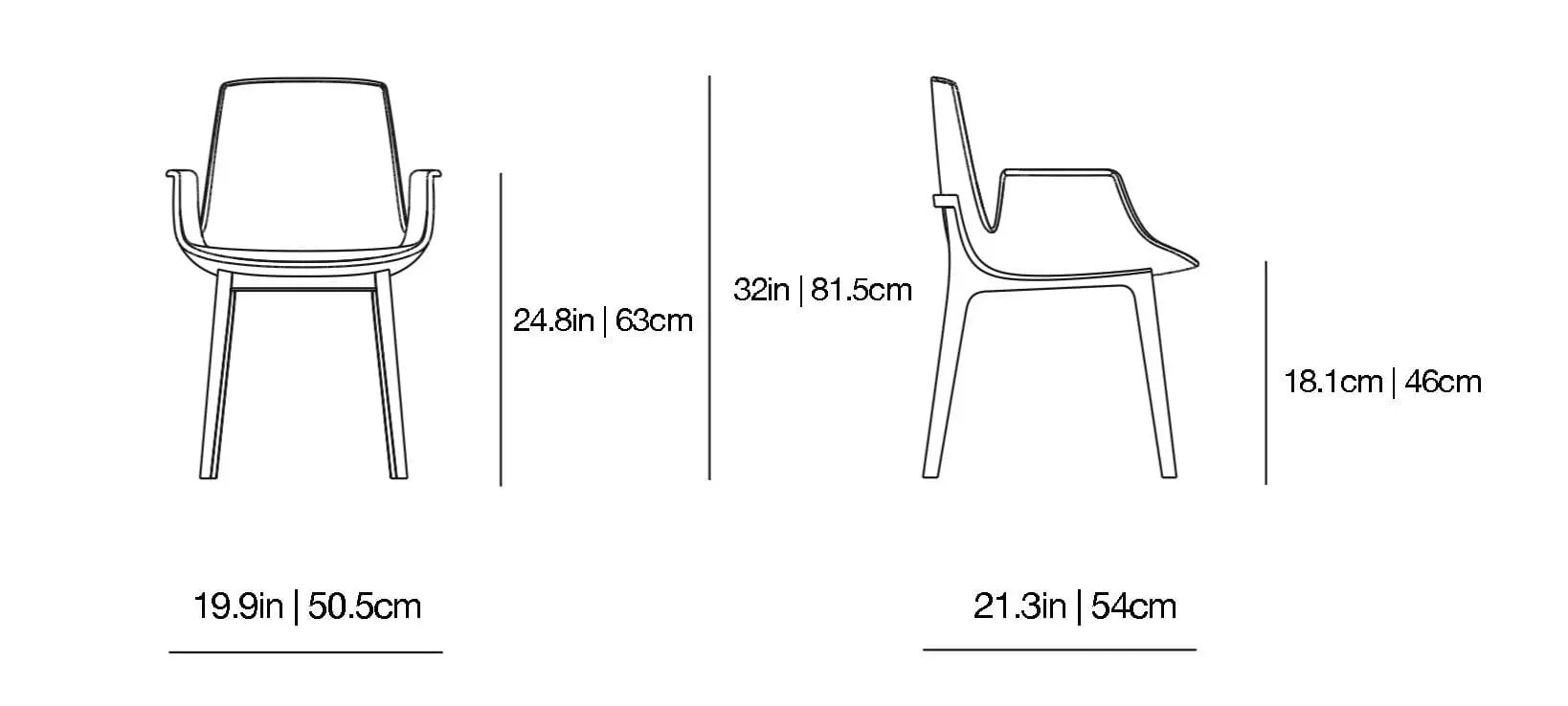 Ventura - Chair | Poliform | JANGEORGe Interior Design
