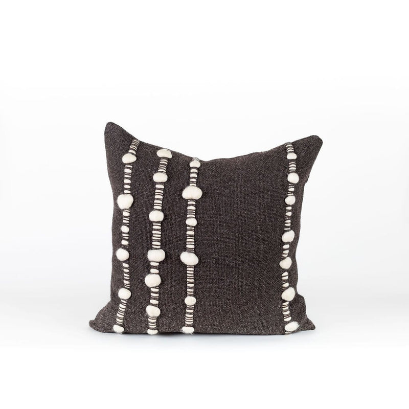 Kuk Pillow Cover in Natural Wool | Treko | JANGEORGe Interior Design