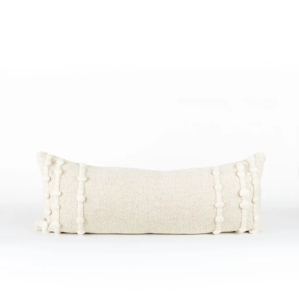 Kuk Pillow Cover in Natural Wool | Treko | JANGEORGe Interior Design