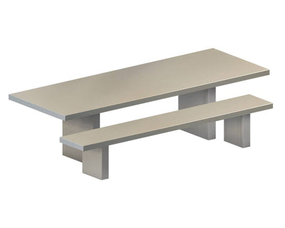 Tommaso Outdoor Bench and Table | Zeus | JANGEORGe Interior Design
