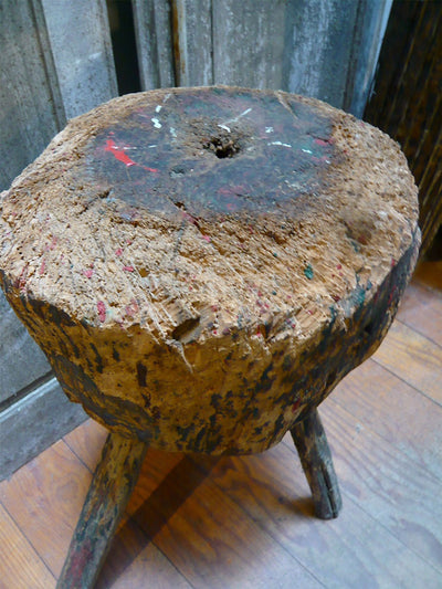 JANGEORGe Interiors & Furniture Antiques Rustic Butcher Block