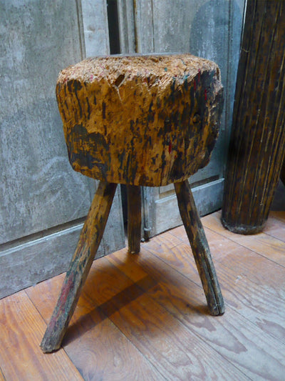 JANGEORGe Interiors & Furniture Antiques Rustic Butcher Block