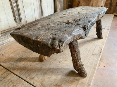 JANGEORGe Interiors & Furniture Antiques Rustic French Antique Low Table