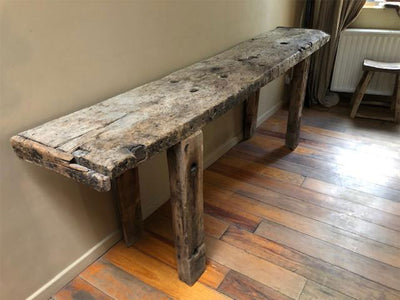 JANGEORGe Interiors & Furniture Antiques Workbench Side Table