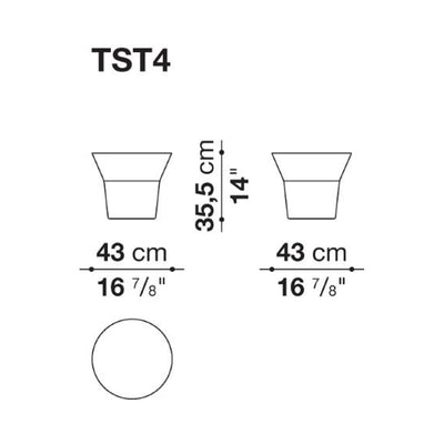 Springtime - Small Table Ø43cm (TST4)