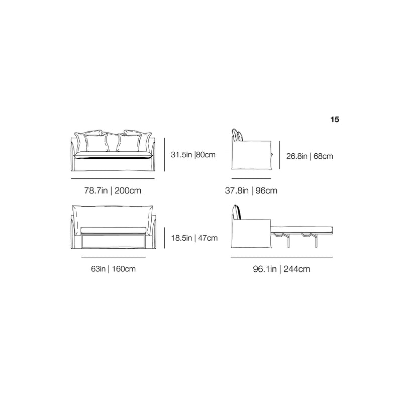Ghost 15 - Sofa Bed