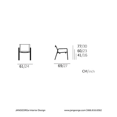 JANGEORGe Interiors & Furniture Kettal Park Life Low Armchair
