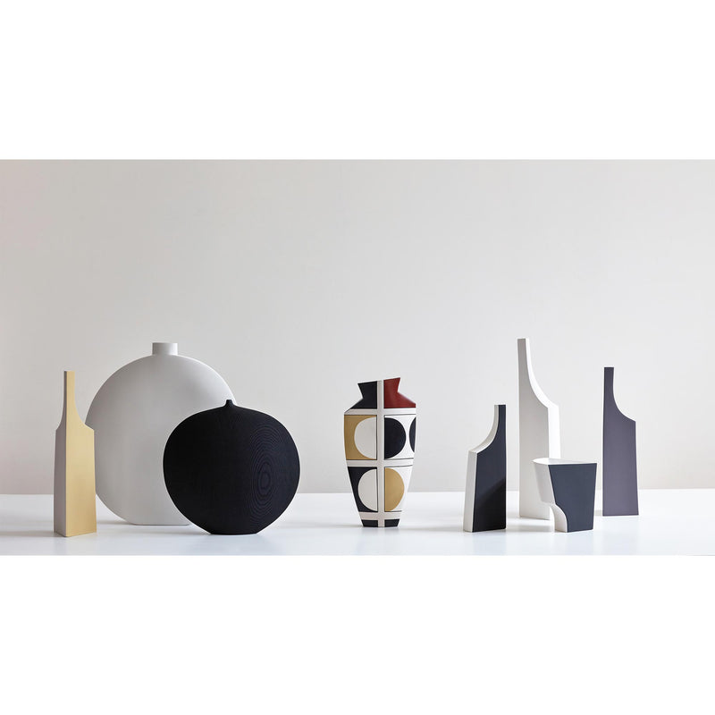 JANGEORGe Interiors & Furniture Kose Milano Gemina Clay Vase in Group Setting