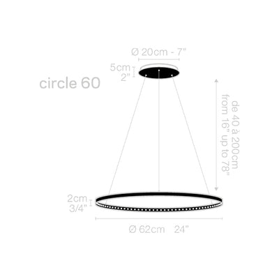 Circle 60 - Suspension lamp