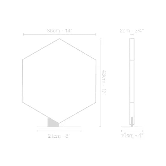 Hexa - Table Light - JANGEORGe Interiors & Furniture